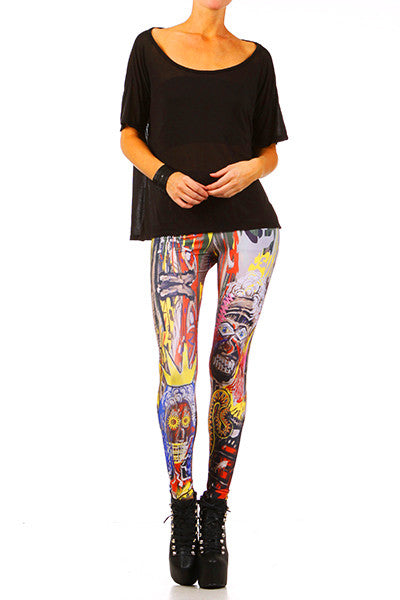 Sapien Leggings - Original XXS - POPRAGEOUS