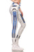 Blue Robot Leggings