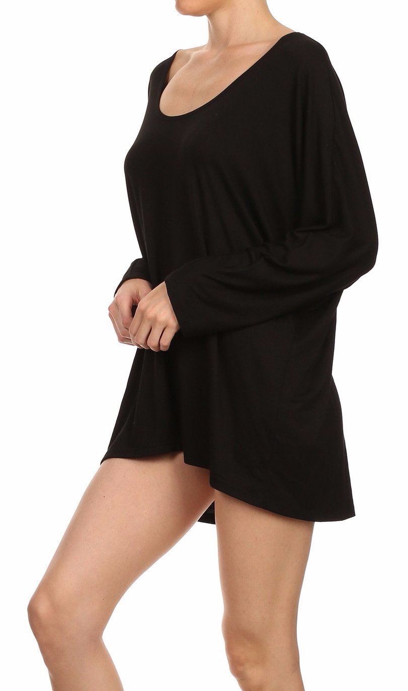 POPSOFT Dolman Top - Black - POPRAGEOUS
 - 2