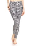 Trippy Checker Leggings