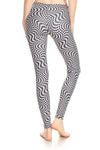 Trippy Checker Leggings