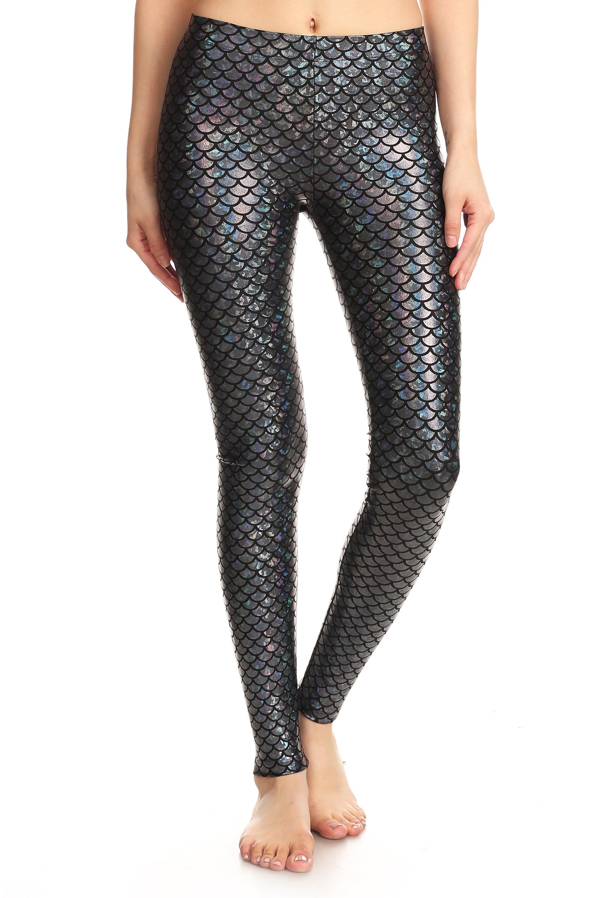 Holographic Mermaid Leggings - POPRAGEOUS