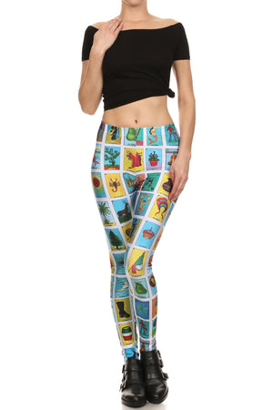 Loteria Leggings - POPRAGEOUS
 - 1