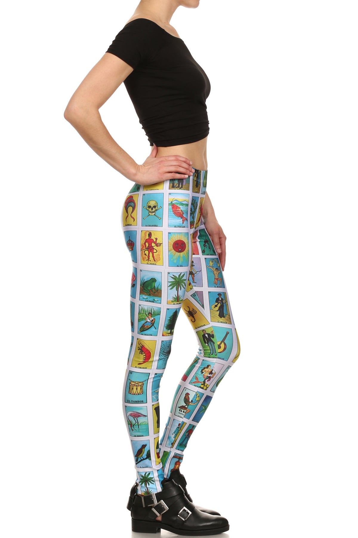 Loteria Leggings - POPRAGEOUS
 - 3