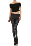 Black Ombre Lace Leggings - POPRAGEOUS
 - 1