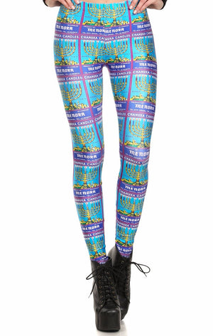 Menorah Leggings - POPRAGEOUS
 - 1
