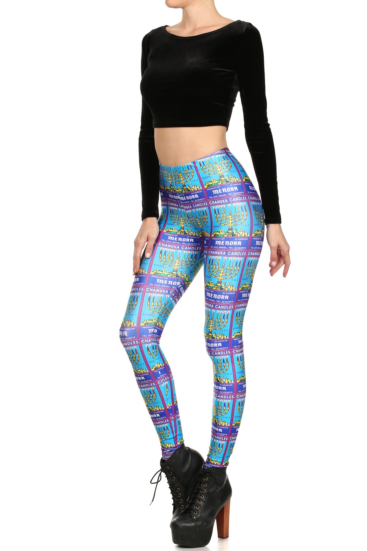 Menorah Leggings - POPRAGEOUS
 - 2