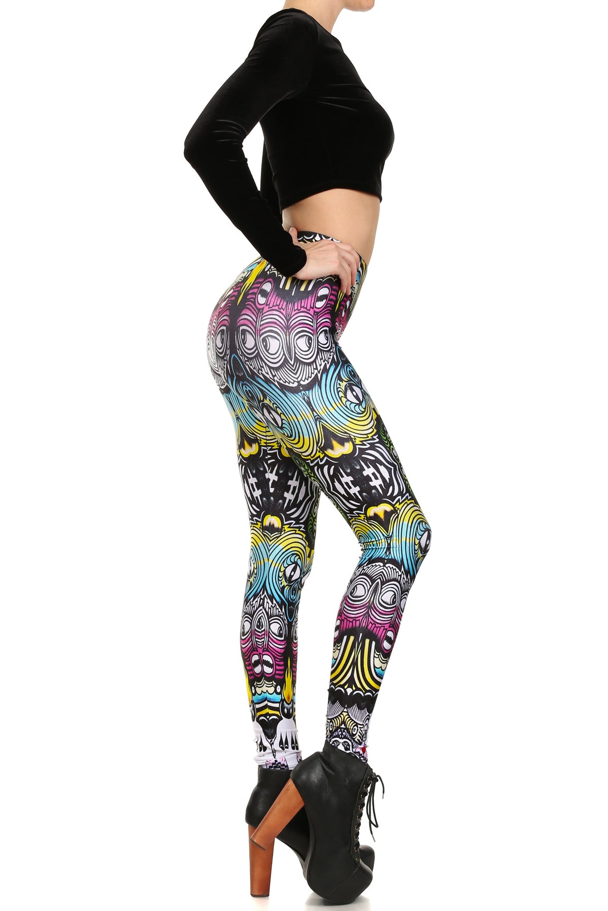 Septerhed: 2001 E 7th St Leggings - POPRAGEOUS
 - 3