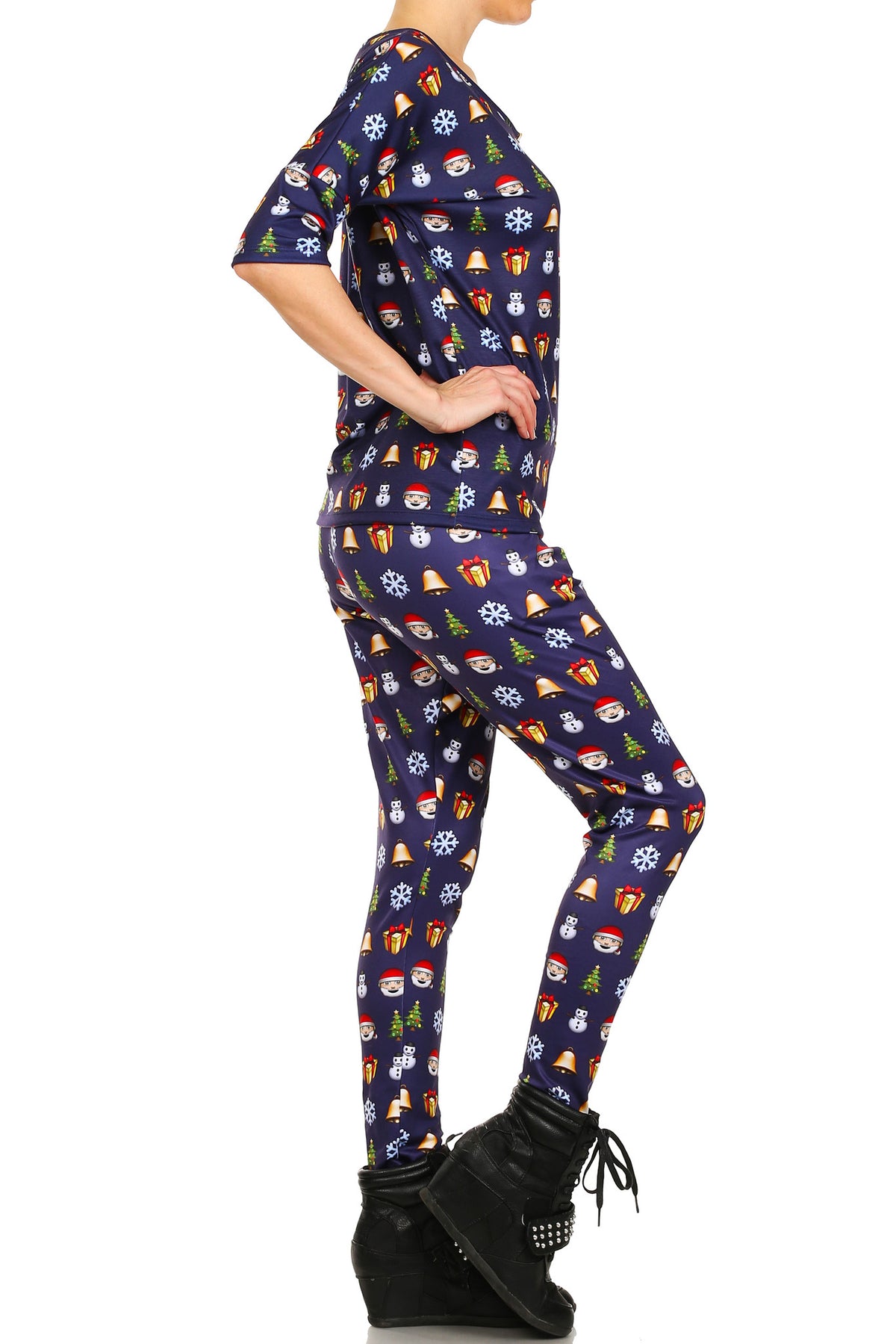 Christmas Emoji Long Shirt - POPRAGEOUS
 - 3
