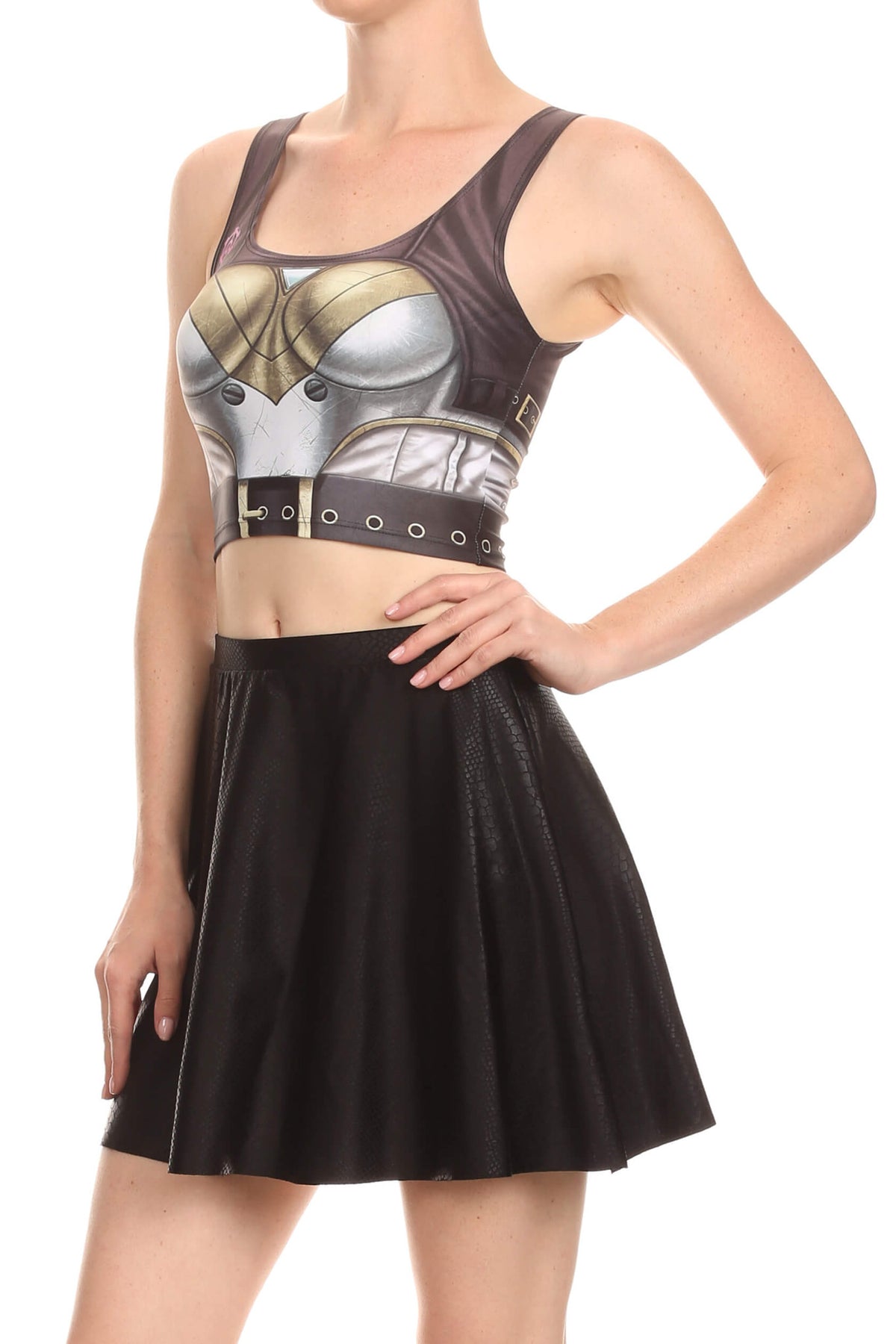 Mechanica Crop Top - POPRAGEOUS
 - 2
