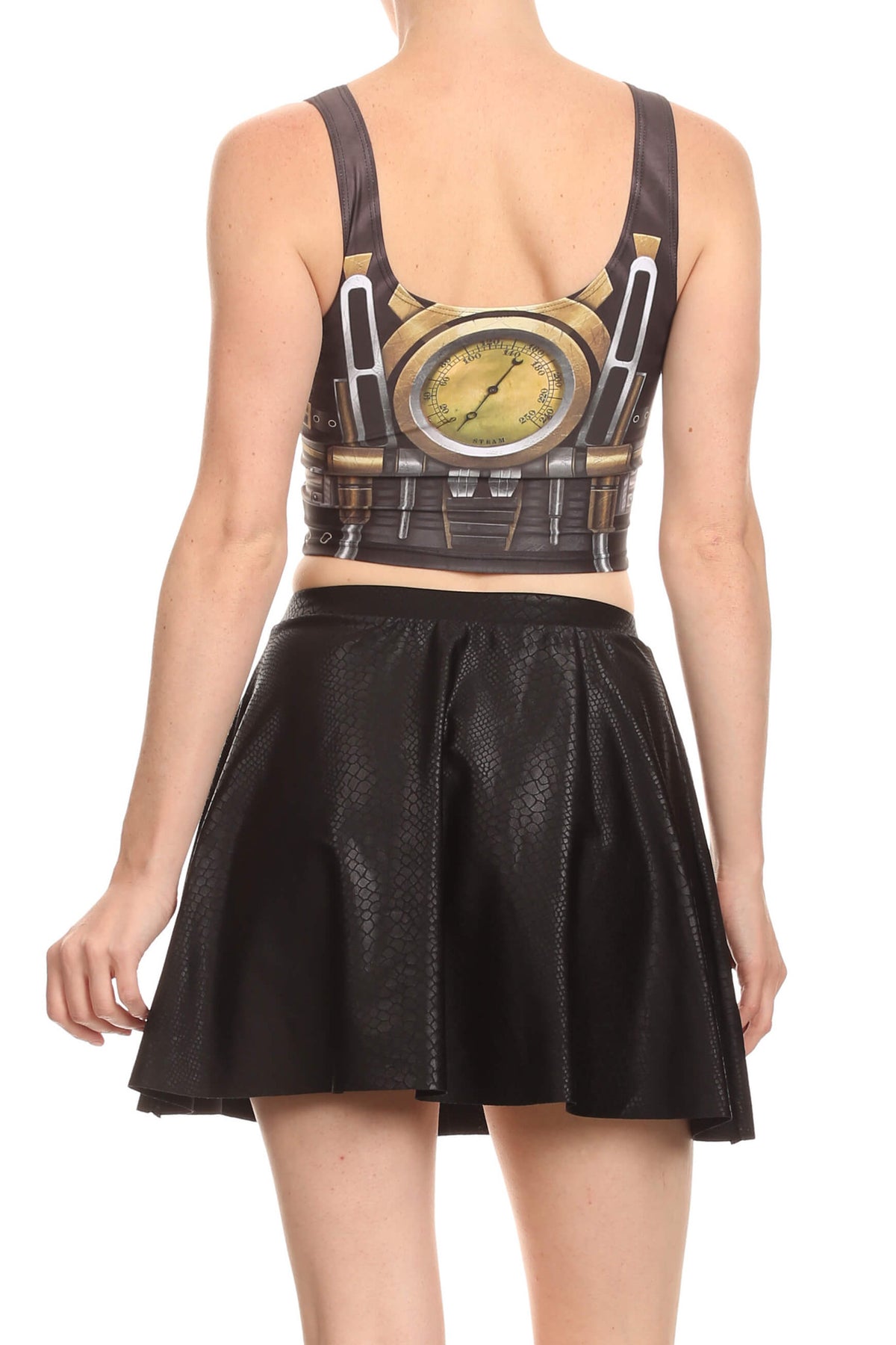 Mechanica Crop Top - POPRAGEOUS
 - 3