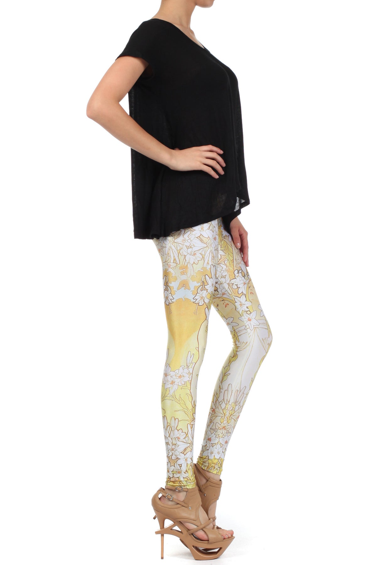 Mucha Lily Leggings - POPRAGEOUS
 - 3