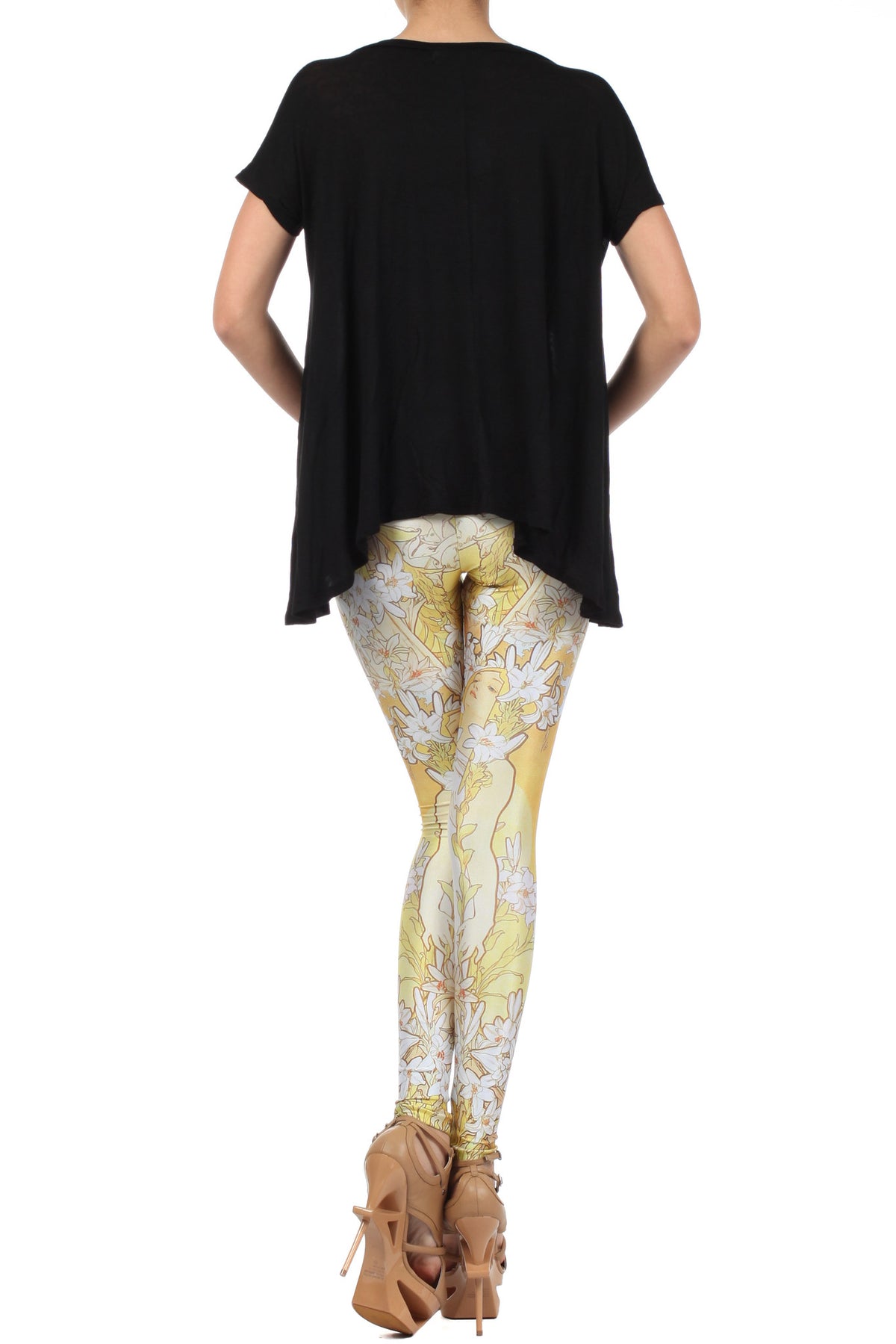 Mucha Lily Leggings - POPRAGEOUS
 - 4