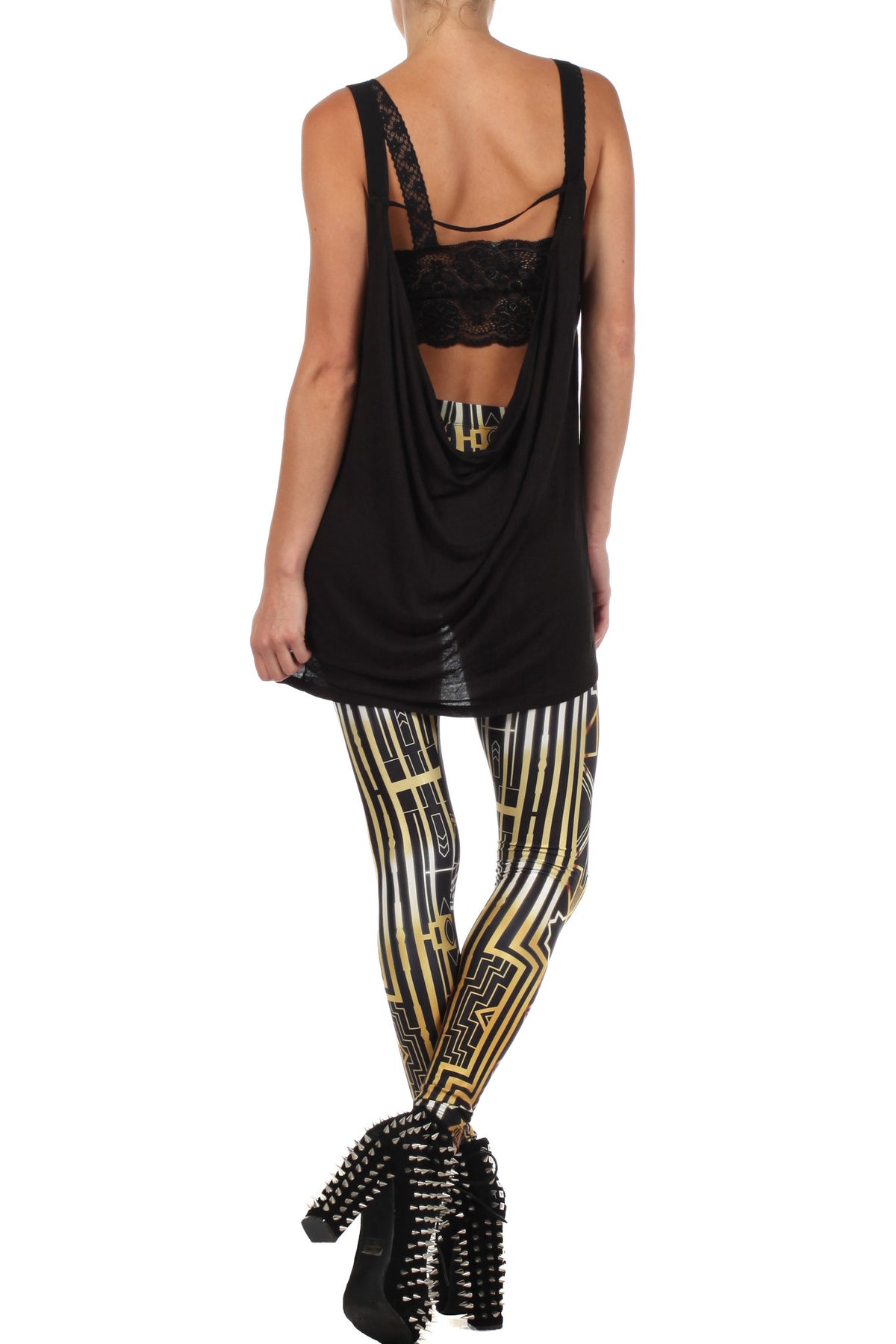 Art Deco Leggings - POPRAGEOUS
 - 4