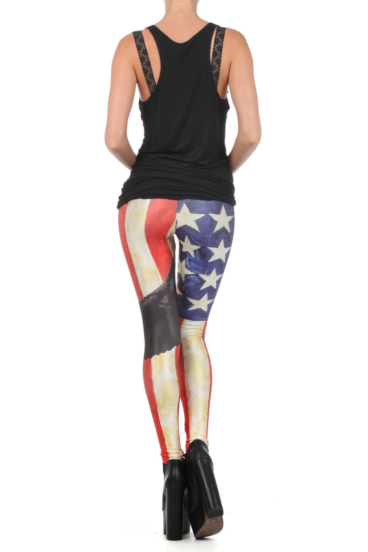 MericaFckYeah Leggings - XXS - POPRAGEOUS
 - 4