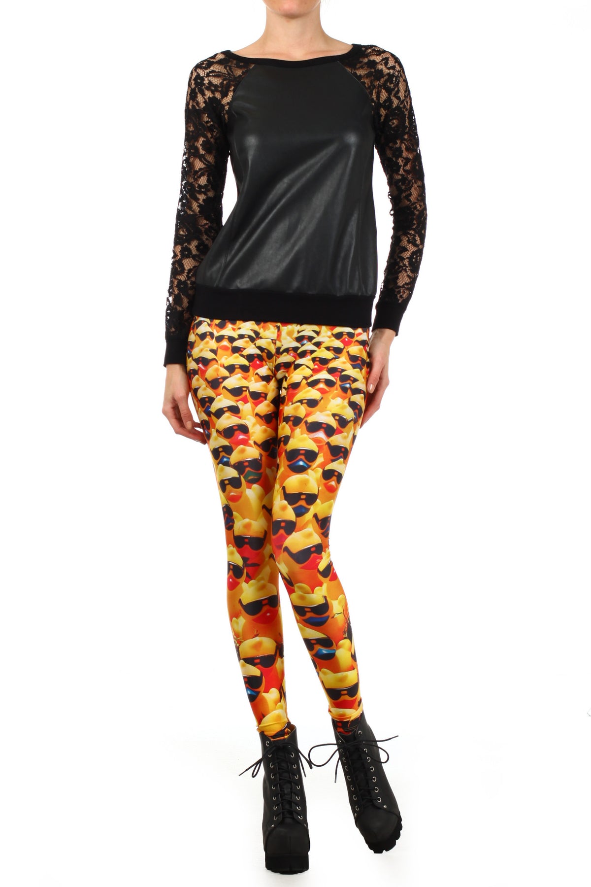 Rubber Ducky Leggings - POPRAGEOUS
 - 1