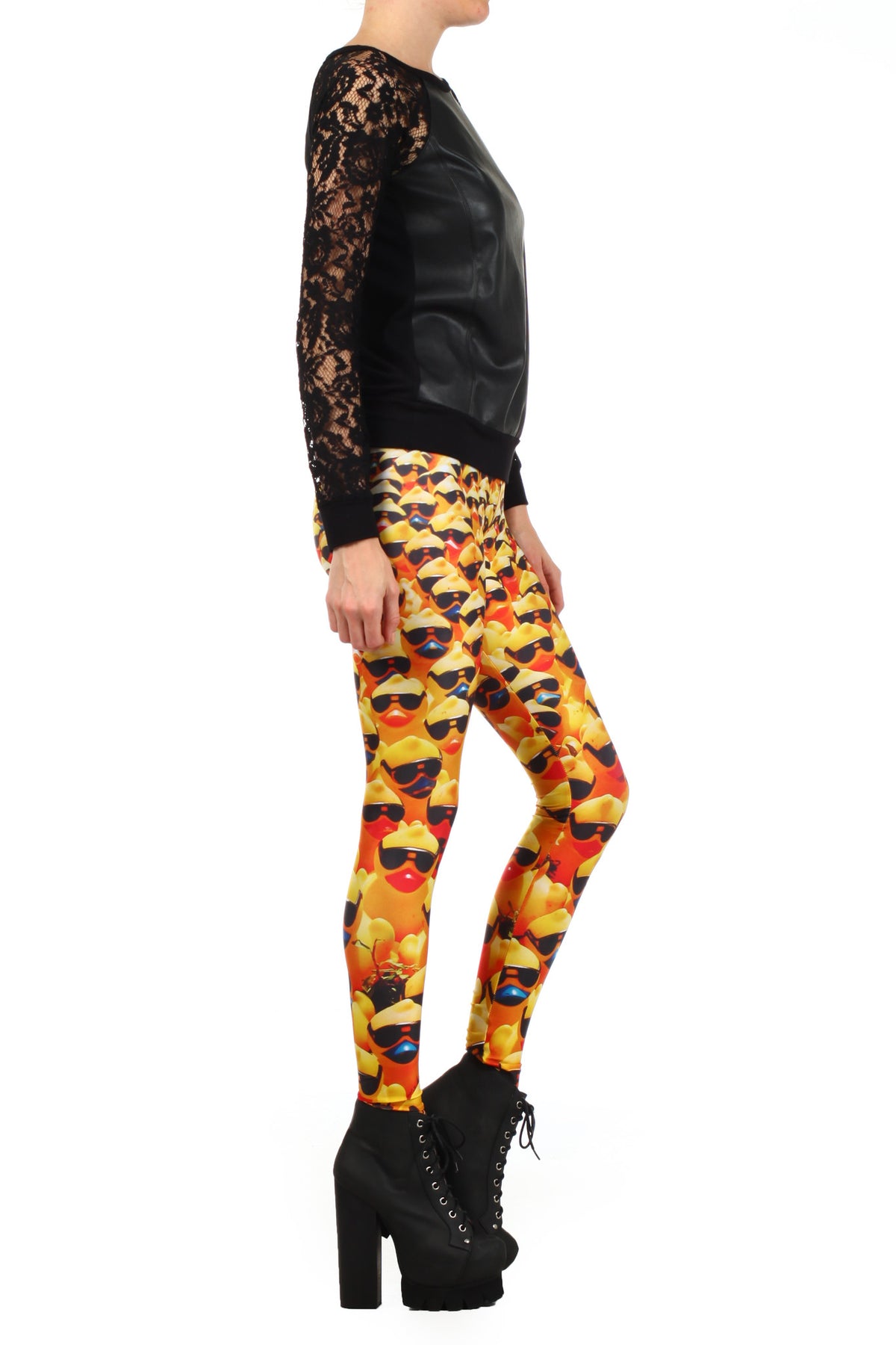 Rubber Ducky Leggings - POPRAGEOUS
 - 3