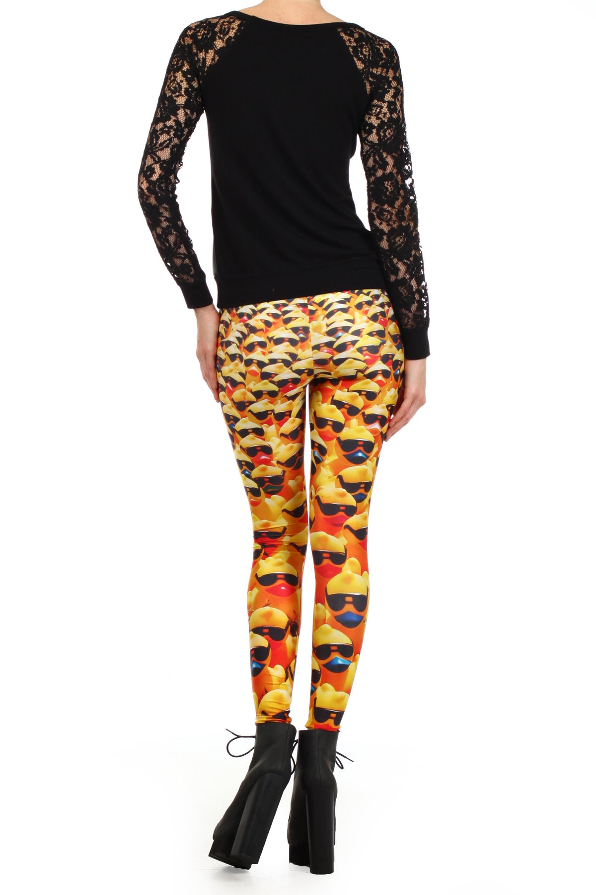Rubber Ducky Leggings - POPRAGEOUS
 - 4