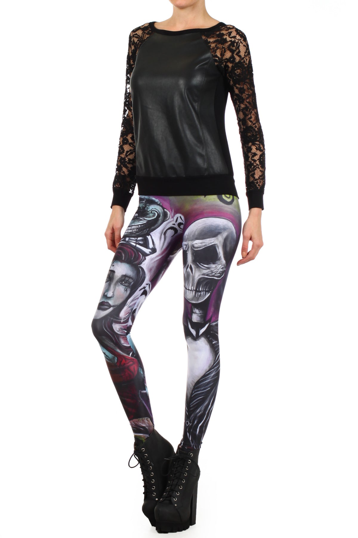 Daniel Arias: Sally 'n Jack Leggings - POPRAGEOUS
 - 2