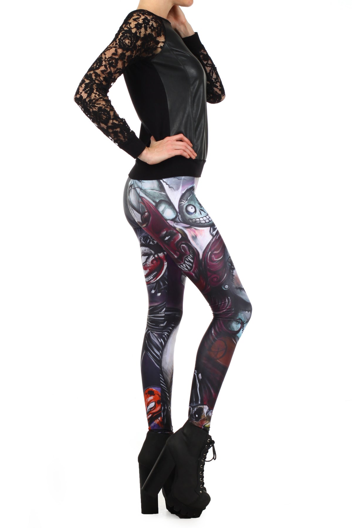 Daniel Arias: Sally 'n Jack Leggings - POPRAGEOUS
 - 3