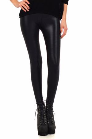Black Wet Dream Leggings - POPRAGEOUS
 - 1