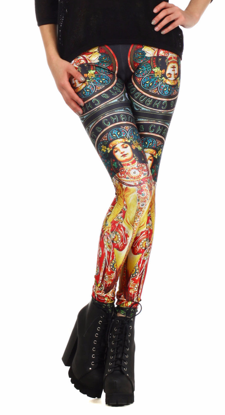 Mucha Moet Leggings - POPRAGEOUS
 - 1