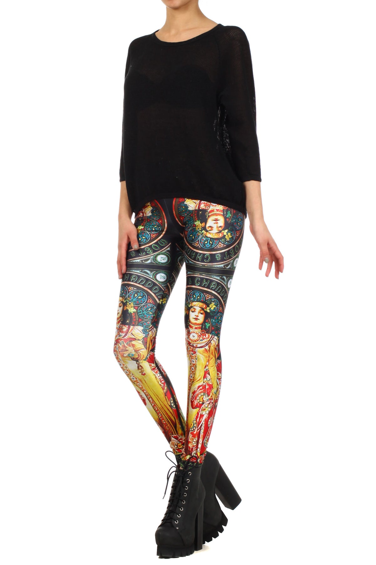 Mucha Moet Leggings - POPRAGEOUS
 - 2