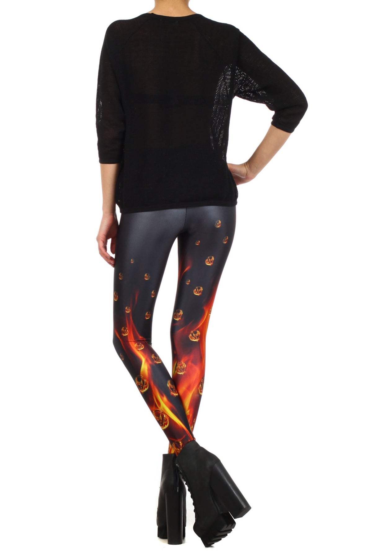 Catching Fire Leggings - POPRAGEOUS
 - 4
