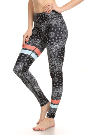 Paisley Dream Leggings - POPRAGEOUS
 - 1