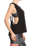 Twisted Back Tank - Noir - POPRAGEOUS
 - 3