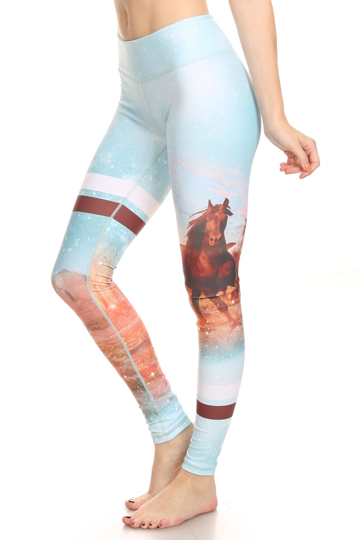 Wild Horses Dream Leggings - POPRAGEOUS
 - 1