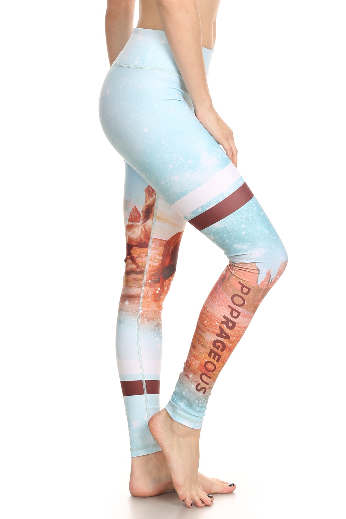 Wild Horses Dream Leggings - POPRAGEOUS
 - 3