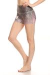 Oxleigh Skull Yoga Shorts - POPRAGEOUS
 - 2