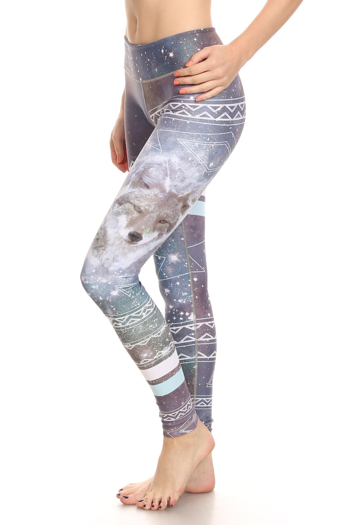 Nova Coyote Dream Leggings - Lavender - POPRAGEOUS
 - 1