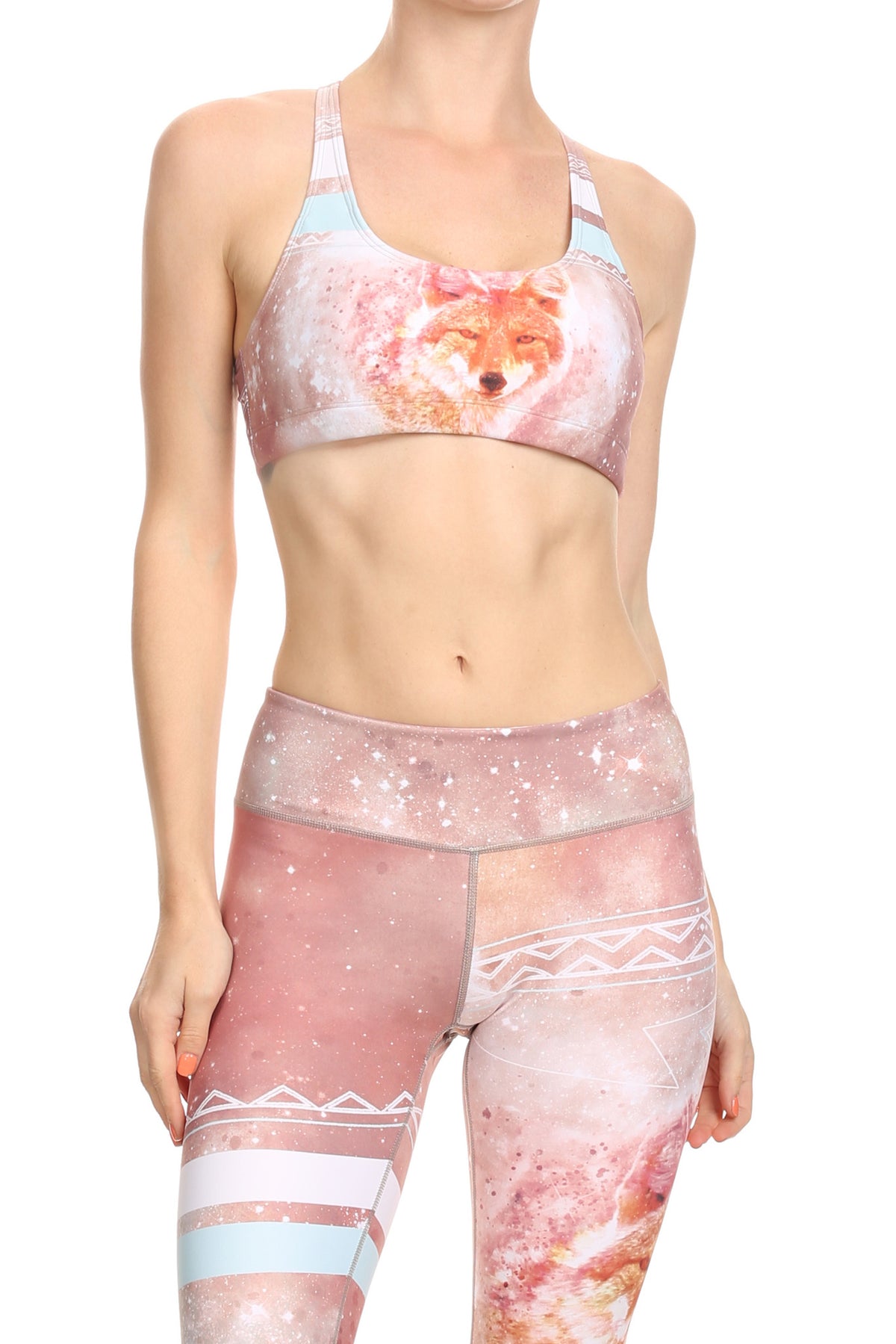 Nova Coyote Aurora Bra - Blush - POPRAGEOUS
 - 1