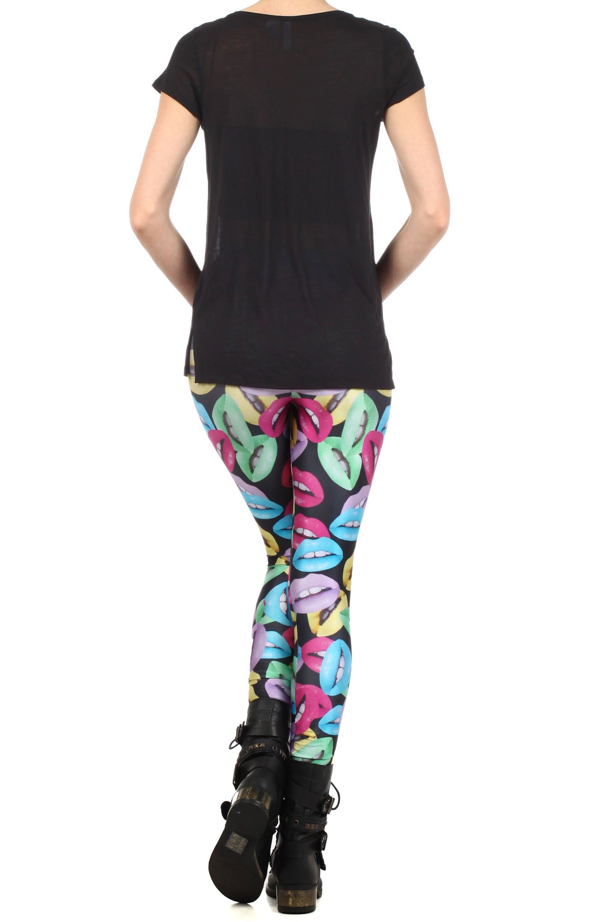 Pastel Lips Leggings - POPRAGEOUS
 - 4