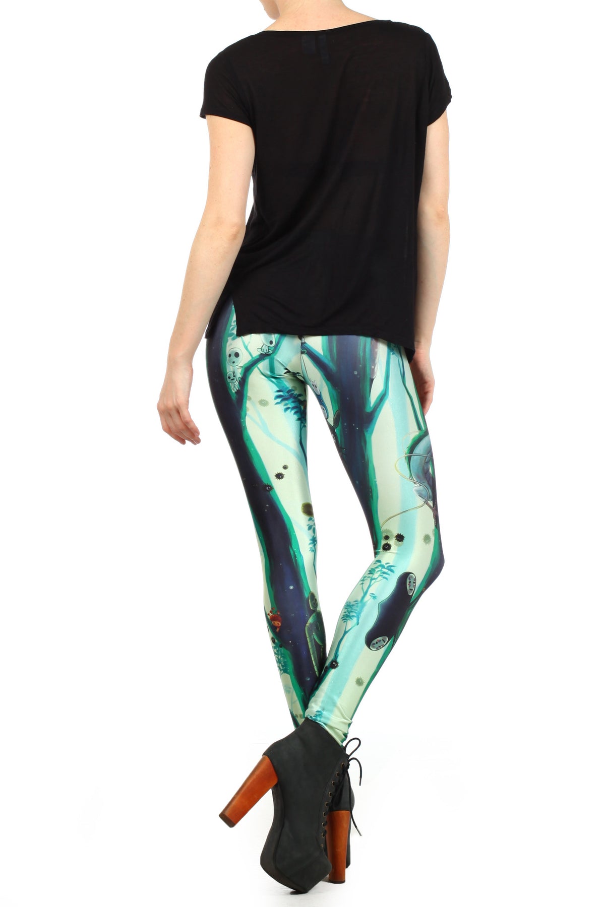 Qinni: Ghibli Leggings - POPRAGEOUS
 - 4