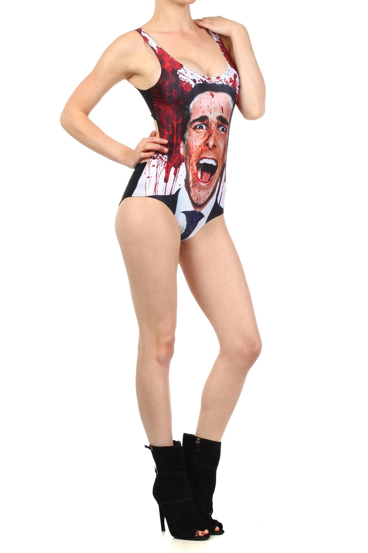 American Psycho One-Piece Swim - POPRAGEOUS
 - 3