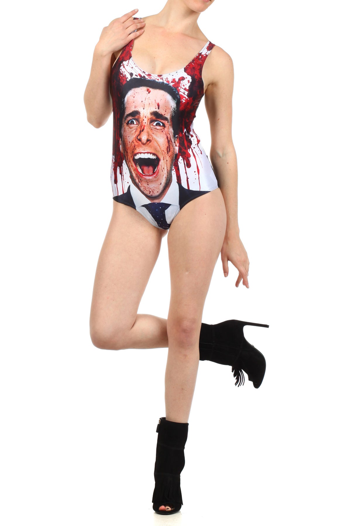 American Psycho One-Piece Swim - POPRAGEOUS
 - 2