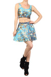 Almond Blossom Skater Skirt - POPRAGEOUS
 - 1