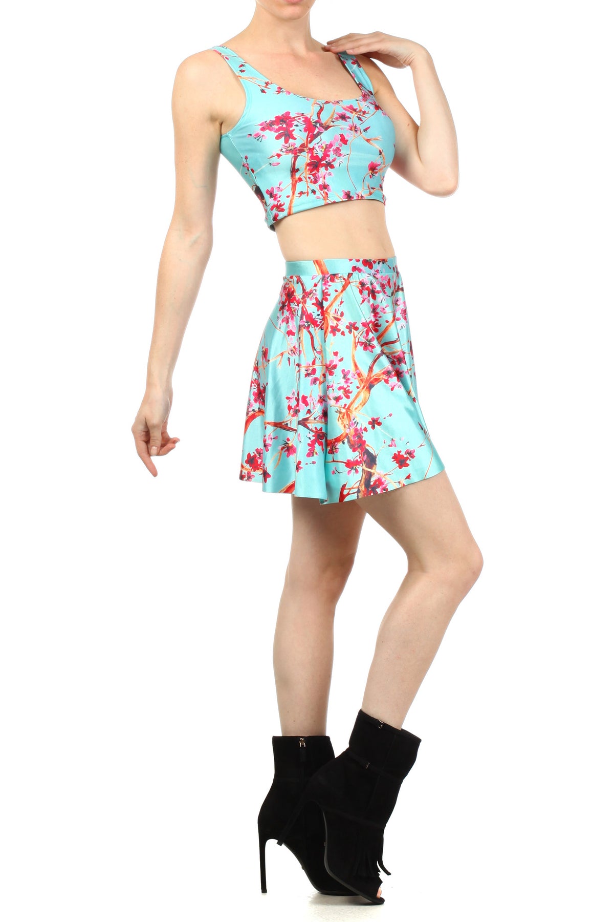 AZ Iced Tea Skater Skirt - POPRAGEOUS
 - 3