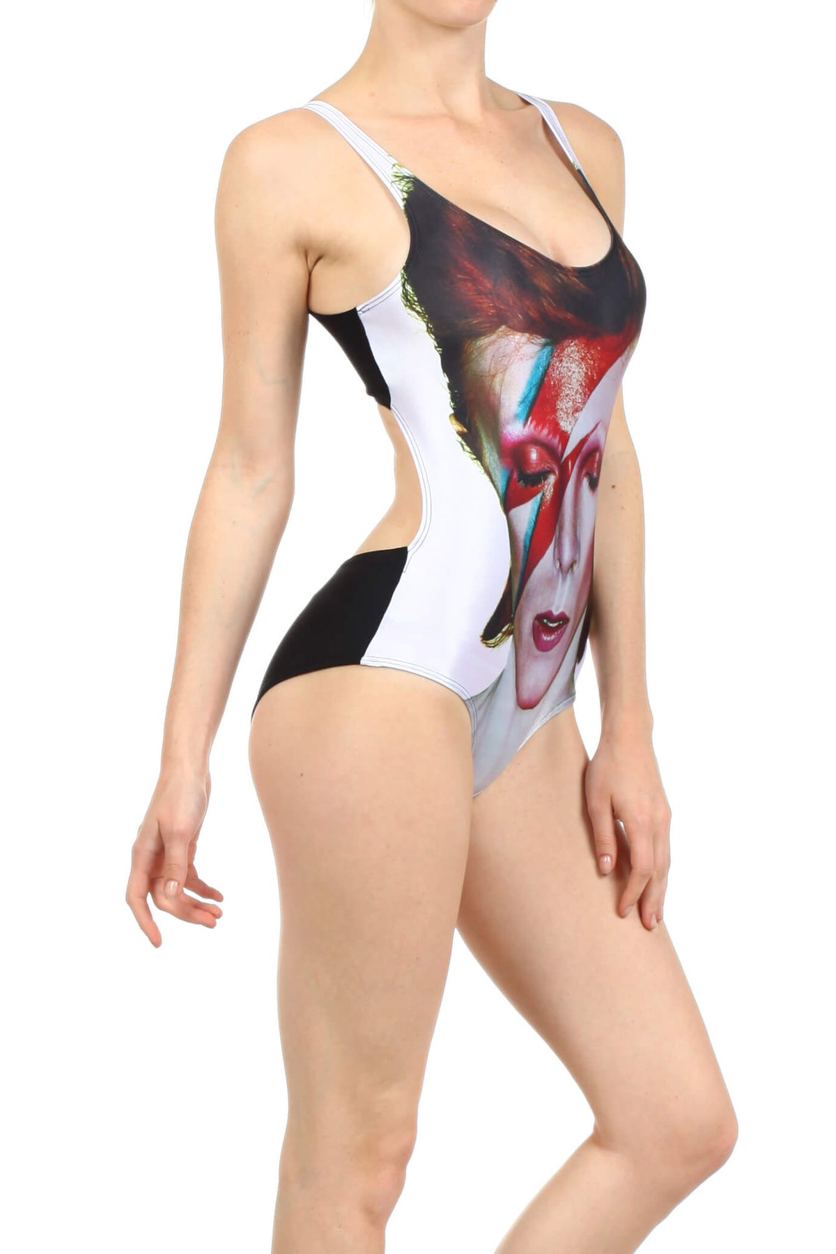 David Bowie One-Piece Swim - POPRAGEOUS
 - 2