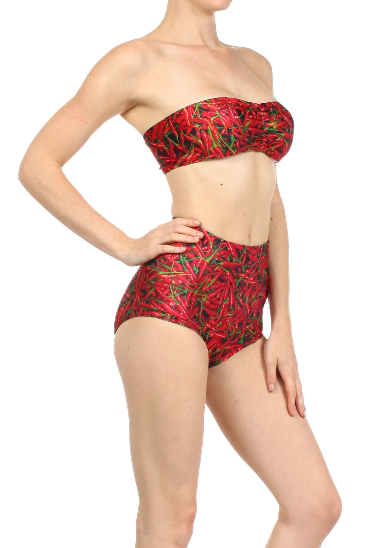 Chili Pepper Two-Piece Swim - POPRAGEOUS
 - 2