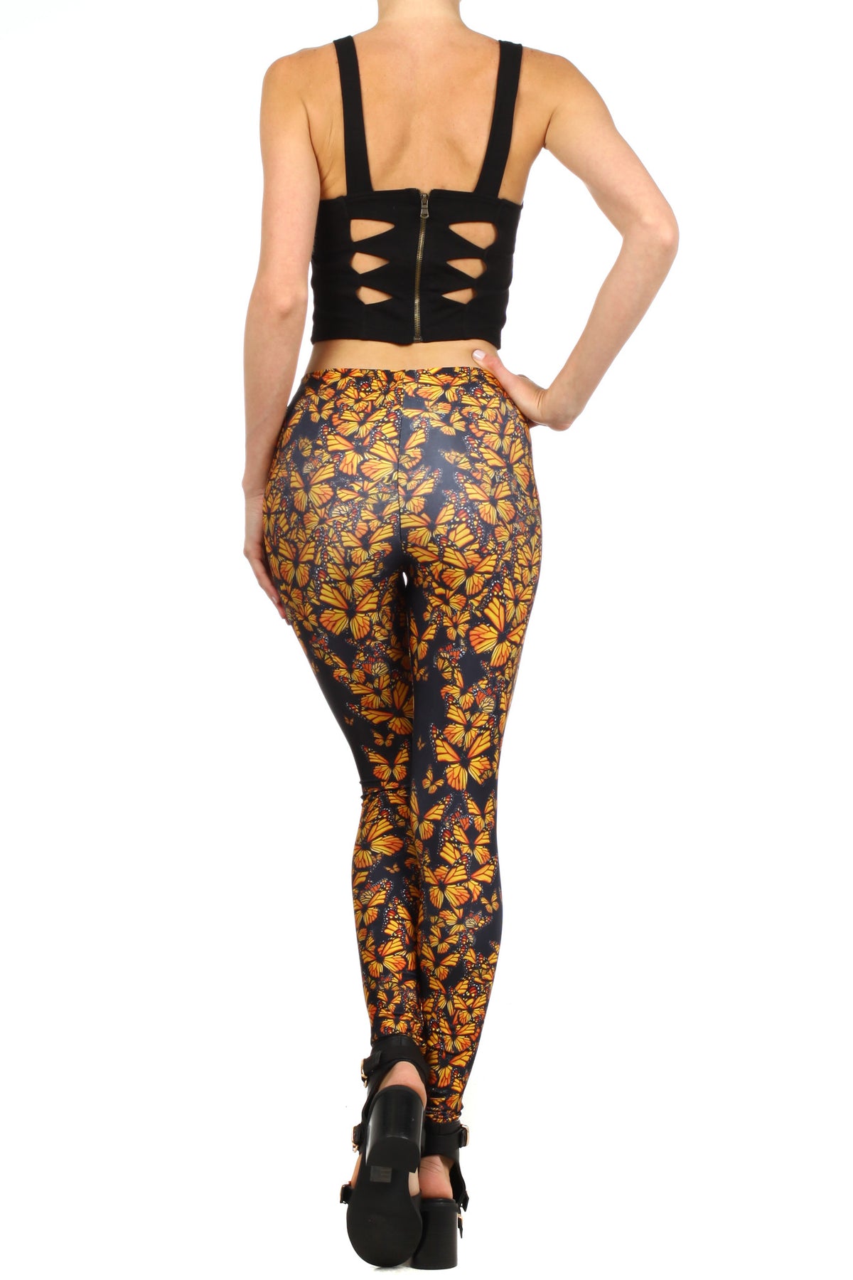 Attack of the Monarchs Leggings - POPRAGEOUS
 - 4