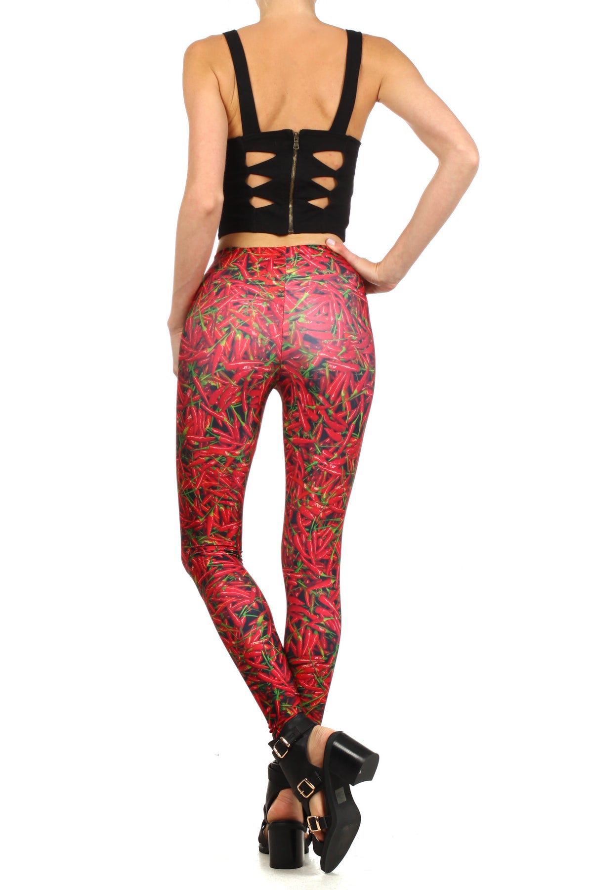 Chili Pepper Leggings - POPRAGEOUS
 - 4