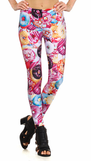 Donut Leggings - POPRAGEOUS
 - 1