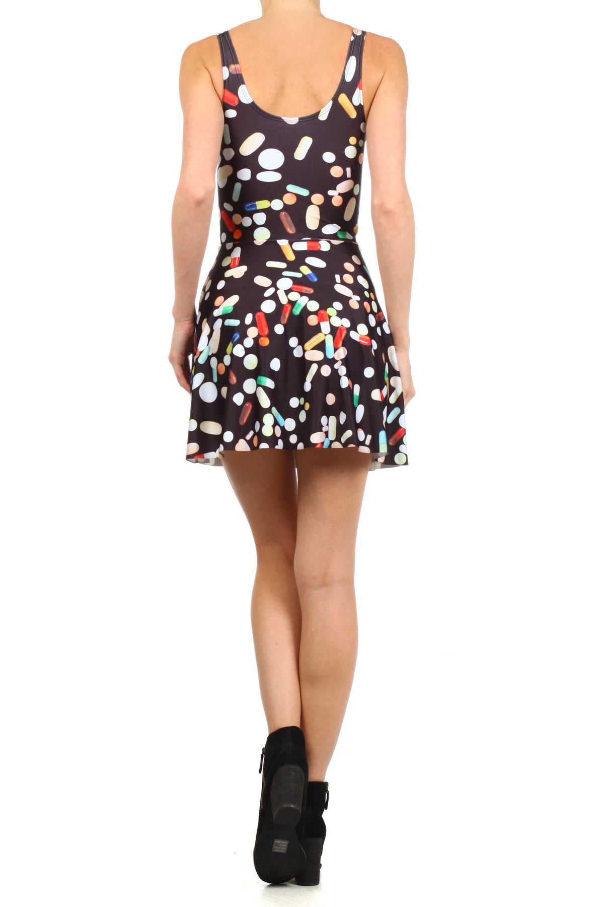 Chill Pill Skater Dress - POPRAGEOUS
 - 4
