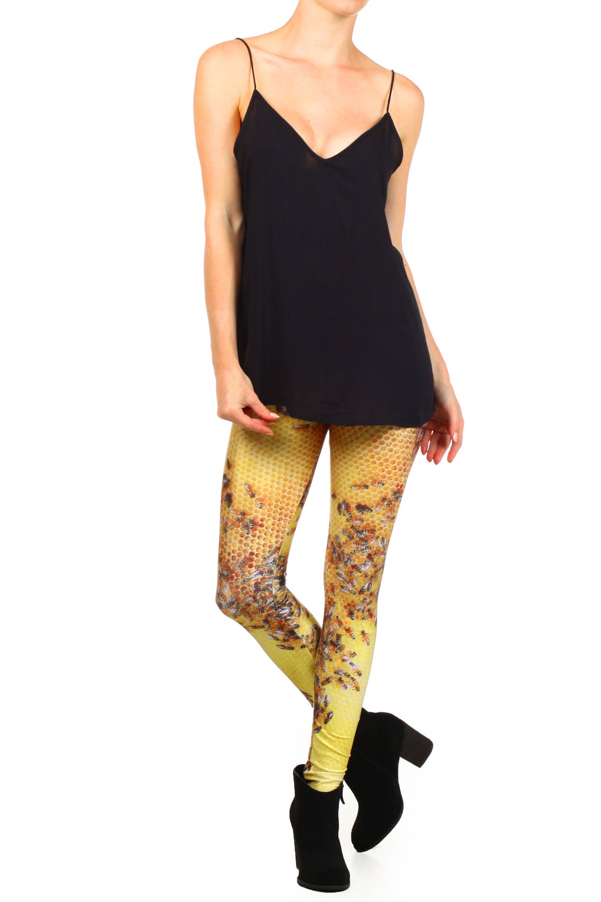 Honeybee Leggings - POPRAGEOUS
 - 1