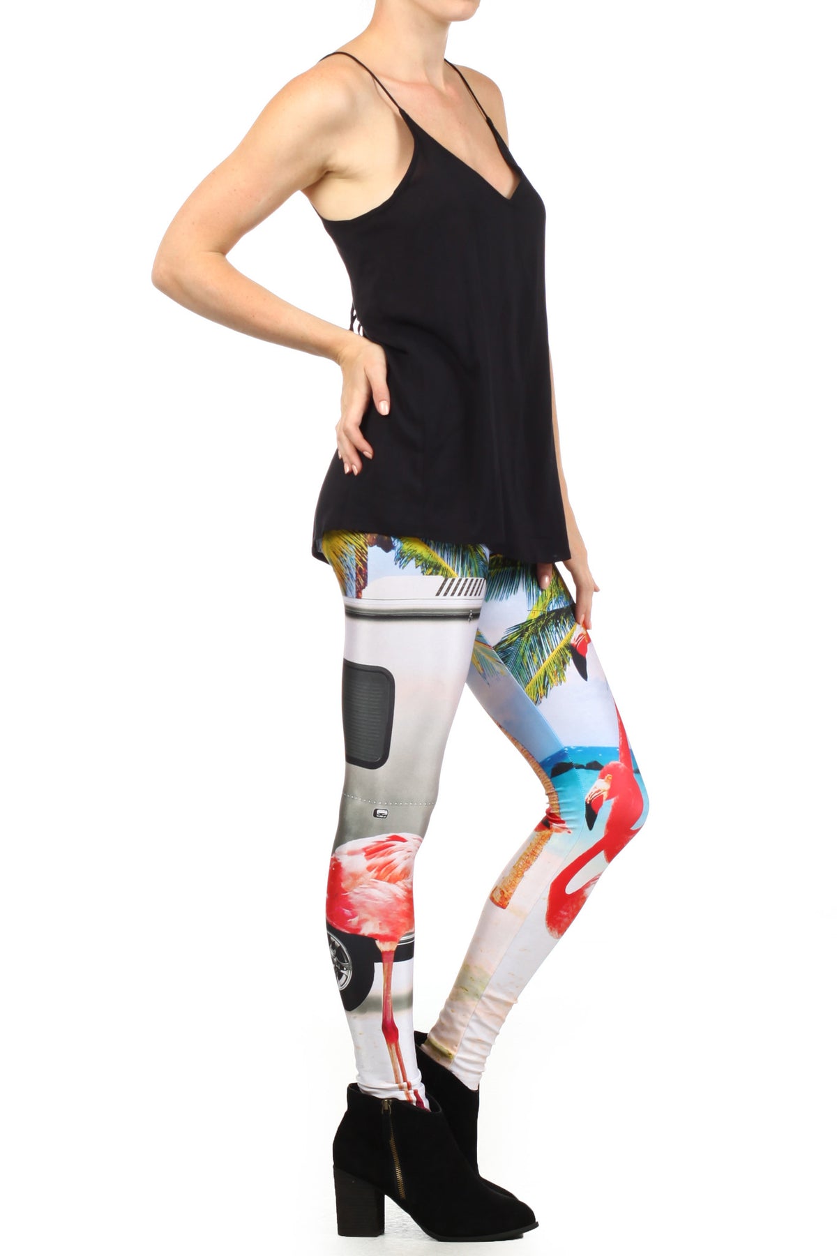 Flamingo Airstream Leggings - POPRAGEOUS
 - 3
