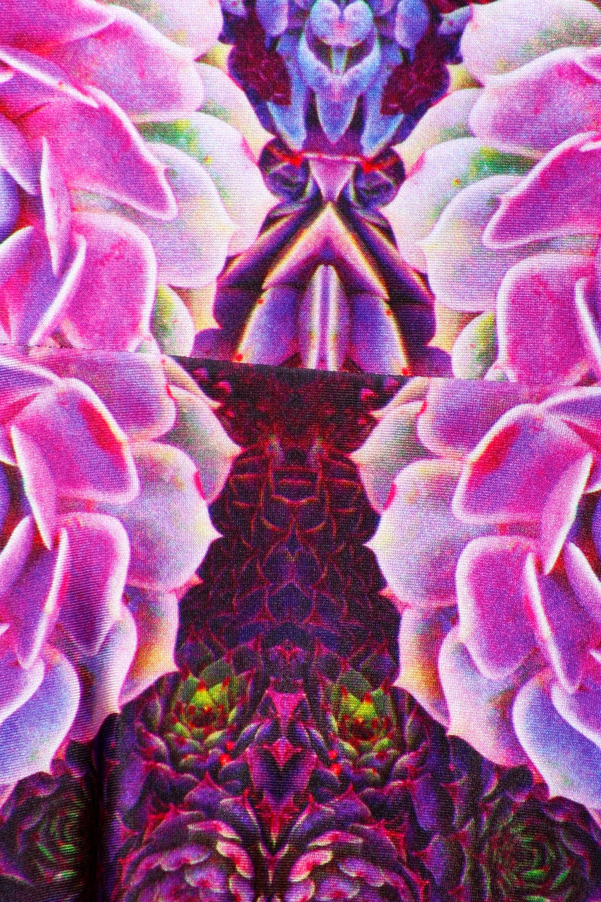 Purple Succulent Skater Dress - POPRAGEOUS
 - 5